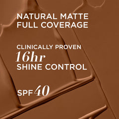 IT Cosmetics CC+ Cream Natural Matte Deep swatch reveals true color-correcting matte finish
