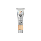 IT Cosmetics CC+ Cream Travel bottle front with medium shade for natural coverage