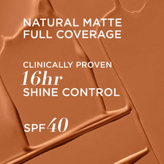 IT Cosmetics CC+ Natural Matte Rich Cool swatch on skin for color correction