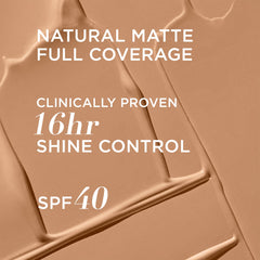 IT Cosmetics CC+ Natural Matte swatches tan show color correction and even tone.