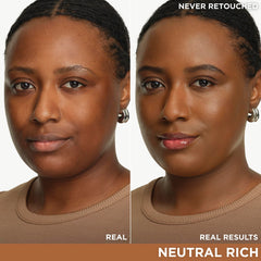 IT Cosmetics CC+ Cream Travel SPF 50 swatch shows natural coverage without white cast.