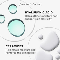 IT Cosmetics Confidence in a Cleanser hyaluronic acid hydration graphic
