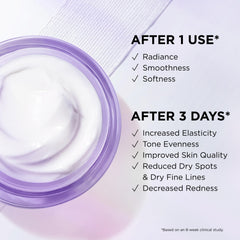 Confidence in a Cream Barrier Boost swirl texture demonstrates lightweight, fragrance-free hydration