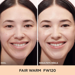 IT Cosmetics Do It All Radiant Concealer swatches in the fair-warm shade blend naturally.