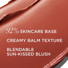 IT Cosmetics blush cream melts into skin for natural glow.