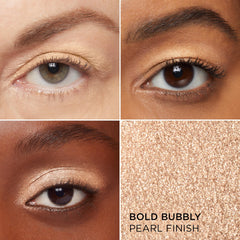 IT Cosmetics Superhero No-Tug Bold Bubbly swatch shows rich color.