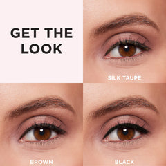IT Cosmetics Superhero No-Tug eyeliner close-up shows smooth glide for precise lining.