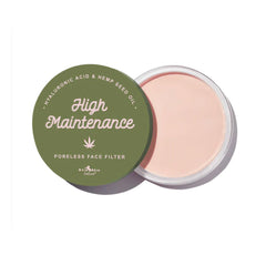 Italia Deluxe High Maintenance Putty Primer bottle with Vitamin E IT-107 offers a smooth base for makeup.