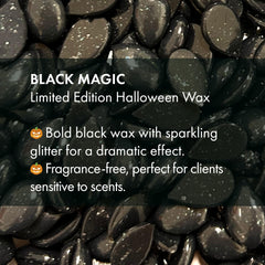 Italwax Black Magic armpits removal in comfort without strips.