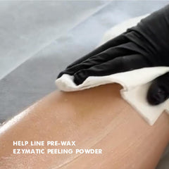 Italwax Help Line peeling powder activated with water for easy prep