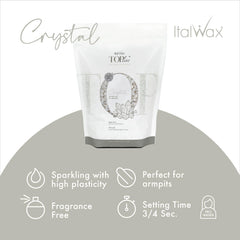 Fragrance-free, colorant-free formula emphasizes a clean, minimalist waxing experience.