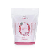 Italwax Top Line Pink Pearl hard wax bottle closeup for precise facial use.