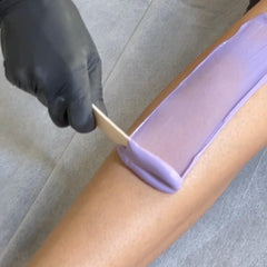 Italwax Vanira delicate areas armpits bikini waxing application