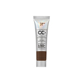 IT Cosmetics CC+ Cream Travel Deep Cool bottle showing all-in-one coverage and hydration