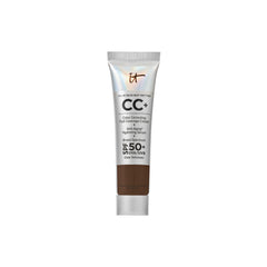IT Cosmetics CC+ Cream Travel Deep Cool bottle showing all-in-one coverage and hydration