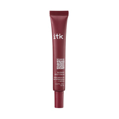 ITK Skincare salicylic acid spot treatment on face bottle for clear skin support.