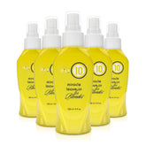 it's 10 haircare miracle leave-in blondes bottle detangles and protects color-treated hair