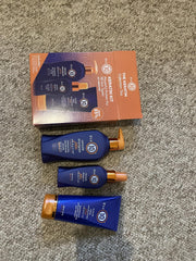 It's a 10 Haircare Keratin Collection Trio treatment bottle nourishes daily.