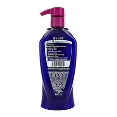 Close-up shows the Miracle Daily Conditioner application for hydrating, non-greasy daily care.