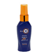 It's a 10 Miracle Leave-In Keratin bottle providing heat protection and radiant shine.