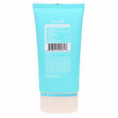 It's a 10 Miracle Blow Dry Styling Balm in use demonstrating lightweight, non-greasy finish.