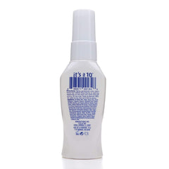It's a 10 Haircare Miracle Blowdry Volumeizer spray-dispense showcases humidity resistance and smooth styling