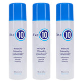 It's a 10 Miracle BlowDry Volumizer bottle front boosts volume during styling