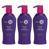 ITS A 10 Miracle Daily Conditioner bottle for intense hydration and easier detangling.