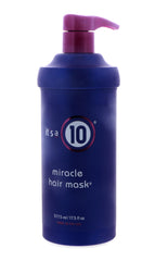 Its A 10 Miracle Hair Mask back label reveals ingredients and usage guidance