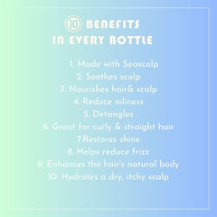 It's a 10 Haircare It’s a 10 Scalp Restore Miracle Calming Spray label detail for shoppers.
