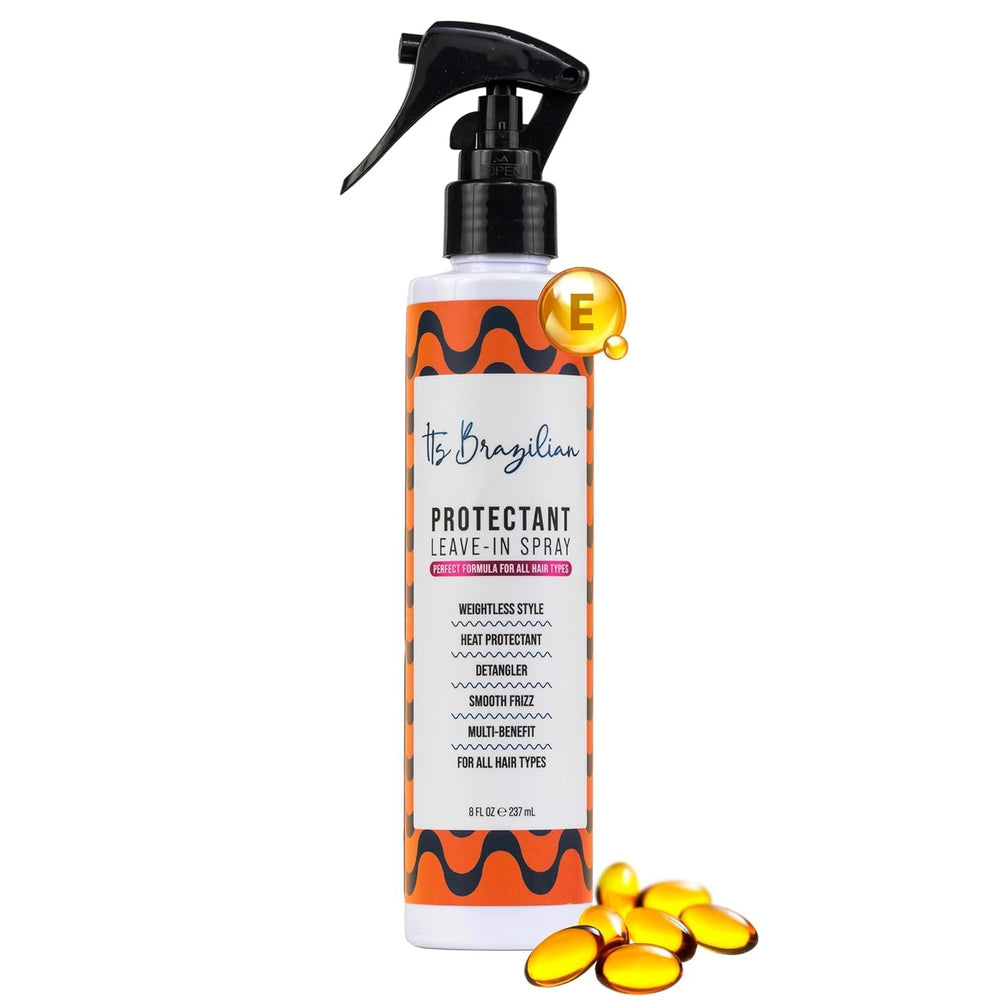 Its Brazilian Leave In Conditioner Spray bottle aids instant detangling for smooth hair.