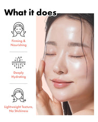 It'S SKIN Collagen Nutrition Emulsion texture close-up reveals lightweight hydration