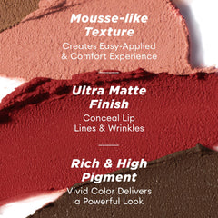 ITY Velvet Matte Lip Stain Orchid deep pink shade for evening looks