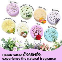 iukoien peppermint-eucalyptus steamer energizes the shower with refreshing vapors