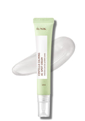 IUNIK 81% Centella calming gel bottle highlighting soothing acne support