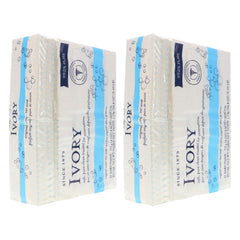 Ivory Original bar side view showing gentle cleansing.
