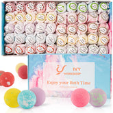 IvyWorkshop Bath Bombs Gift Set boxed for elegant gifting