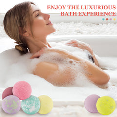 IvyWorkshop Rose scent bath bomb for a soothing floral soak