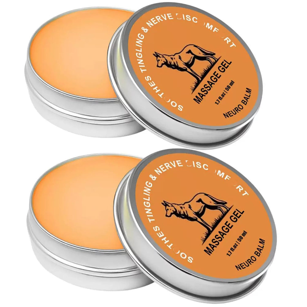 The iYanoc Wolf Relief Balm packaging shown for on-the-go joint care.