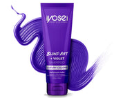 IYOSEI Blond Art Violet Shampoo bottle neutralizes brass for blondes.