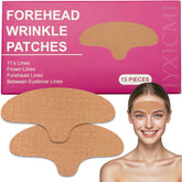 Iyxicmi forehead wrinkle patches applied for quick coverage on the forehead