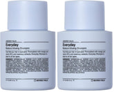 J Beverly Hills Blue Everyday Moisturizing Shampoo bottle front, hydrating formula for all hair types.
