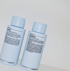 Scalp care emphasis shows soothing formula for a calmer, balanced scalp