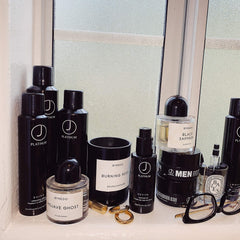 Platinum Revive oil applied to damp hair to lock in moisture