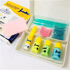 J DENIS brow lamination rods pack supports even curling results