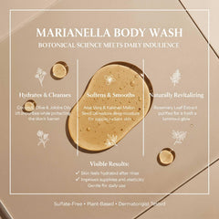Creamy lather from Jaboneria Marianella wash showing rich cleansing feel.