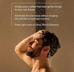 Face-cleanse focus with Jack Black label, ideal for daily skincare routine
