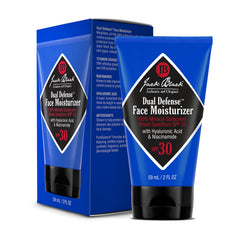 Jack Black Dual Defense applied on the hand for lightweight hydration feel.