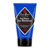 Jack Black Dual Defense packaging shows clean design with mineral sunscreen for everyday UV protection.