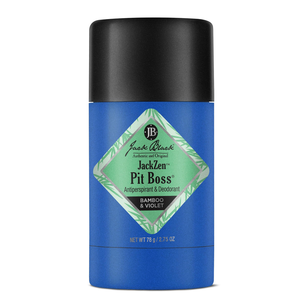 Jack Black JackZen Pit Boss packaging showcases premium design for daily freshness.